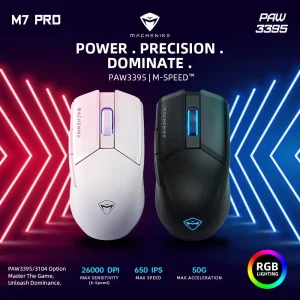 Machenike-ratón inalámbrico M7 Pro para videojuegos