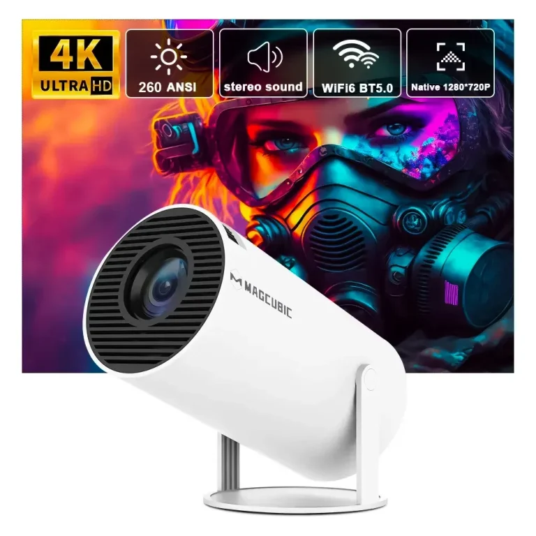 Magcubic-proyector 4K Wifi6 para cine en casa