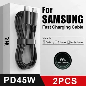 Cable USB tipo C de carga súper rápida