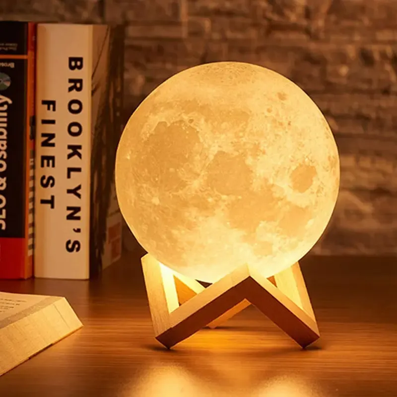 Luz de libro Luz de luna LED Luz de galaxia