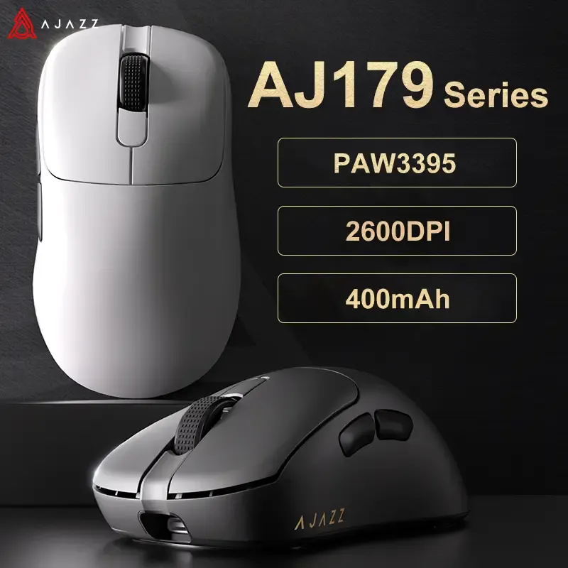 AJAZZ AJ179 PRO PAW3395 ratón inalámbrico ligero con cable