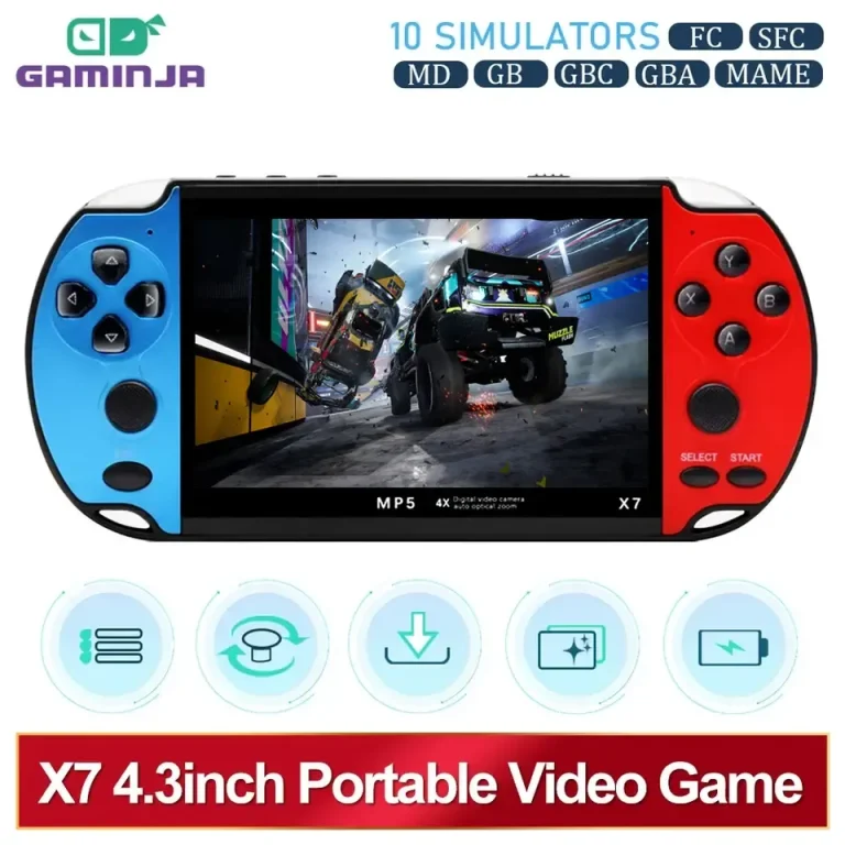 GAMINJA X7 consola de juegos portátil