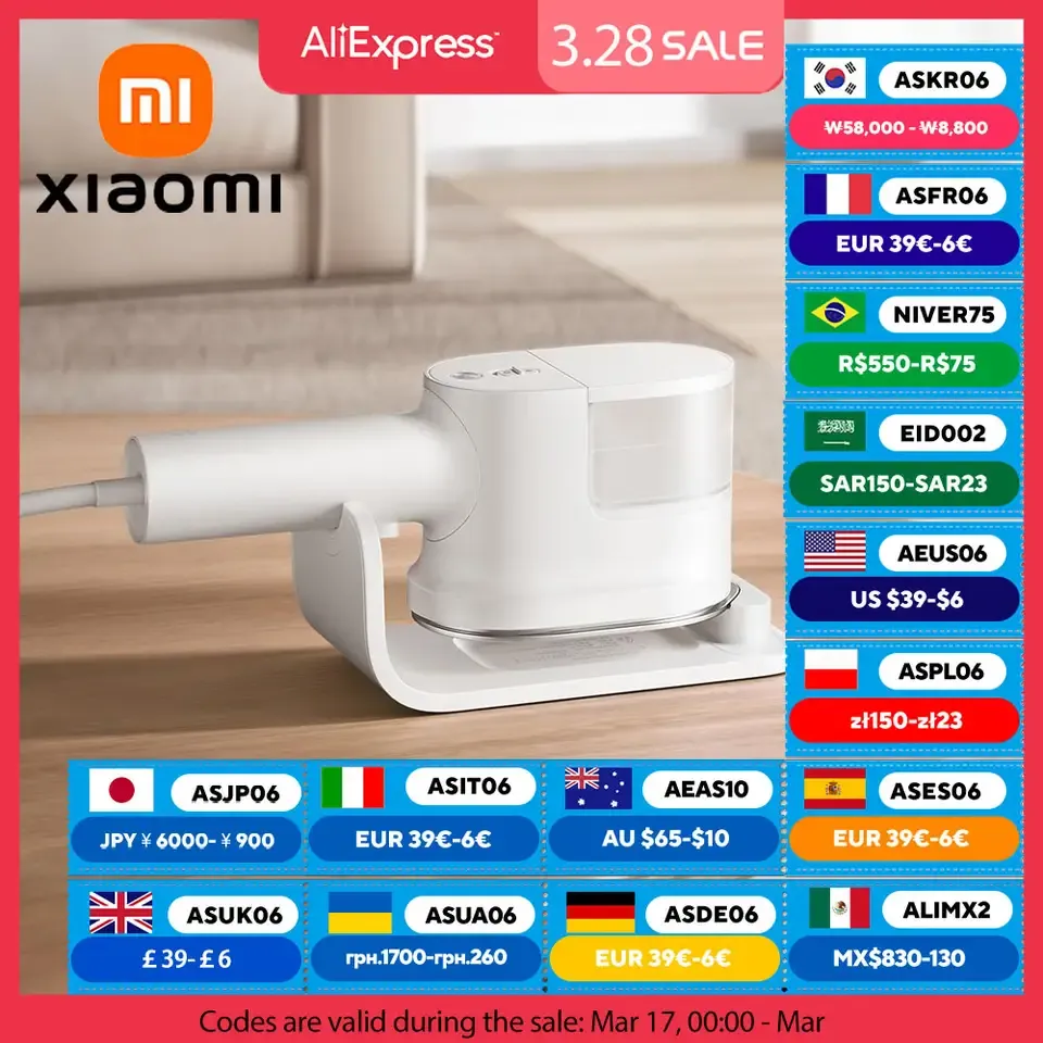 XIAOMI MIJIA-vaporizador de ropa portátil