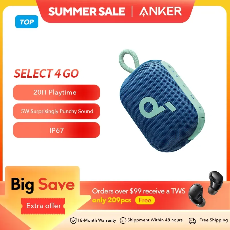 Altavoz Bluetooth Soundcore Select de 4 Go