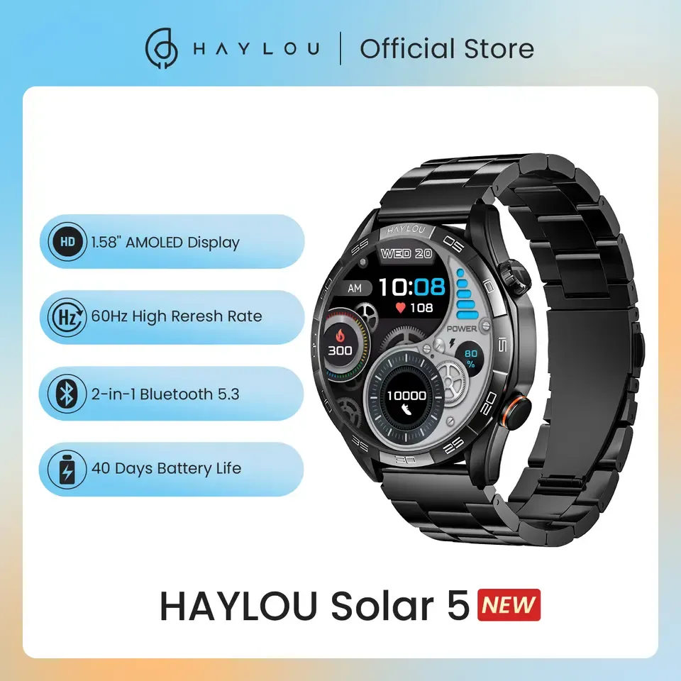 HAYLOU reloj inteligente Solar 5