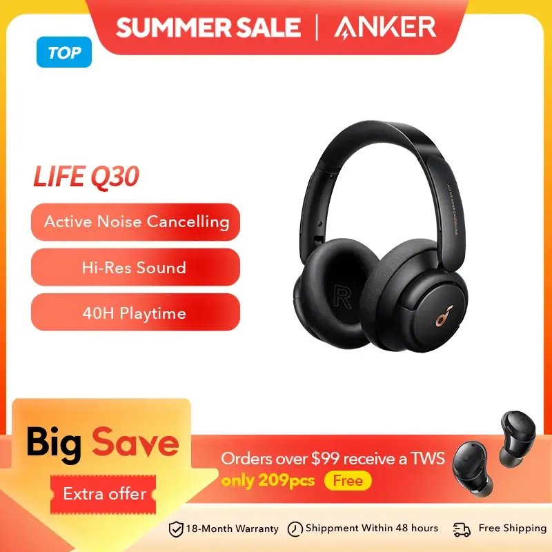 Soundcore by Anker Life Q30 auriculares