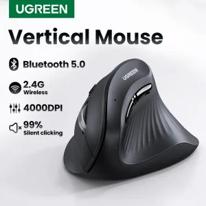 UGREEN-ratón Vertical inalámbrico MU008