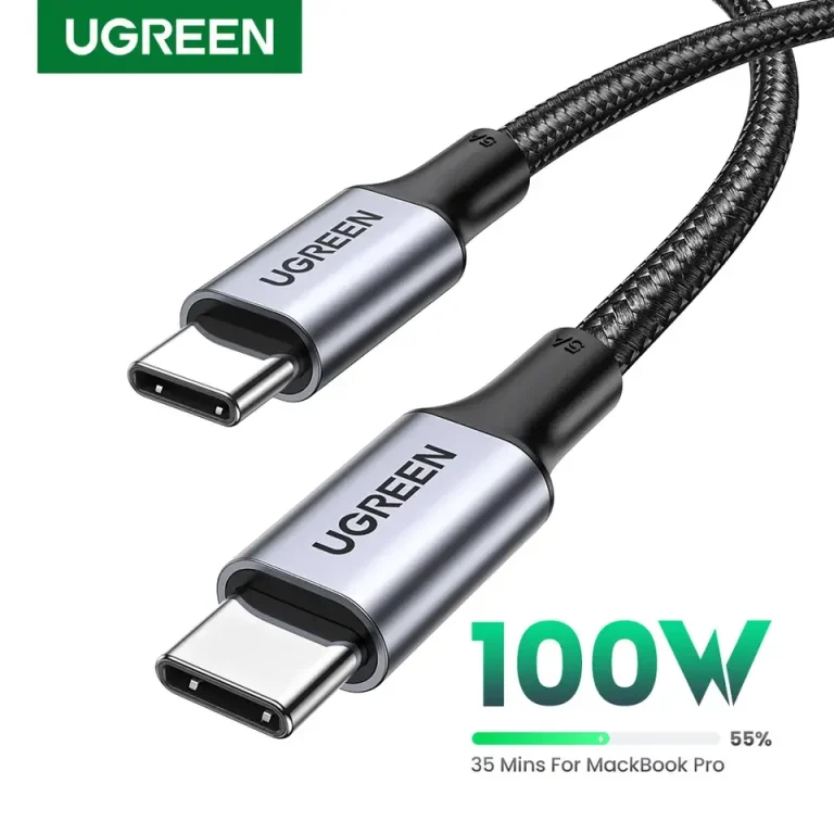 UGREEN-Cable USB tipo C de 100W