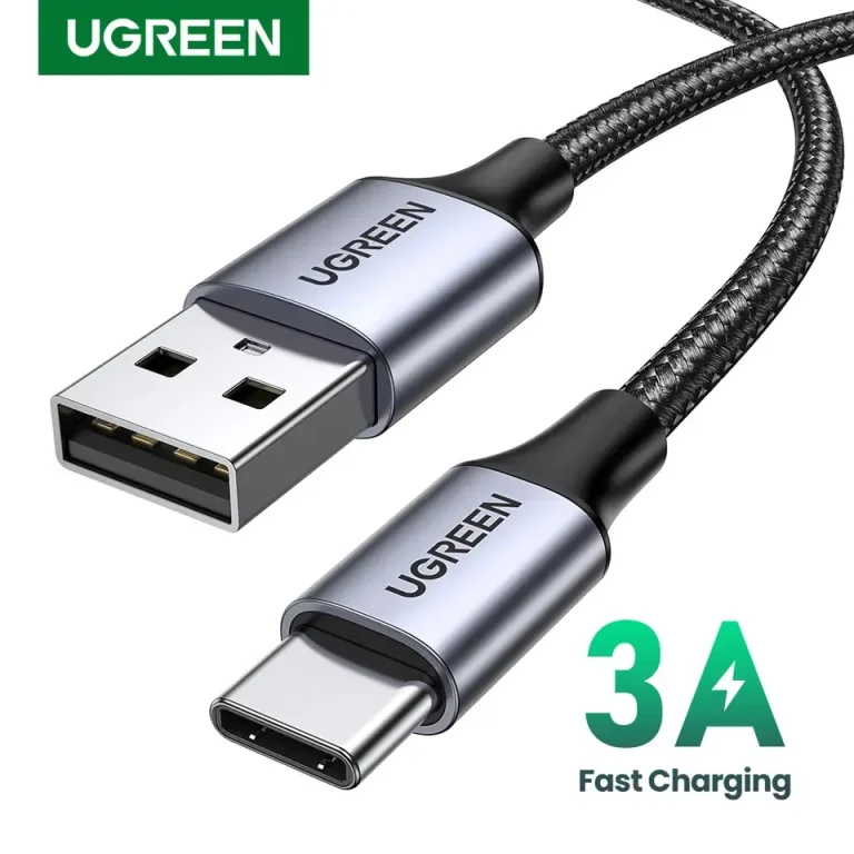 UGREEN-Cable USB tipo C de carga rápida para móvil