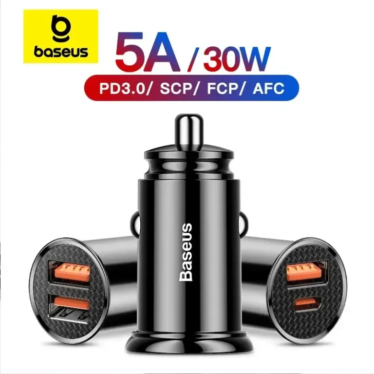 Baseus 30W cargador de coche