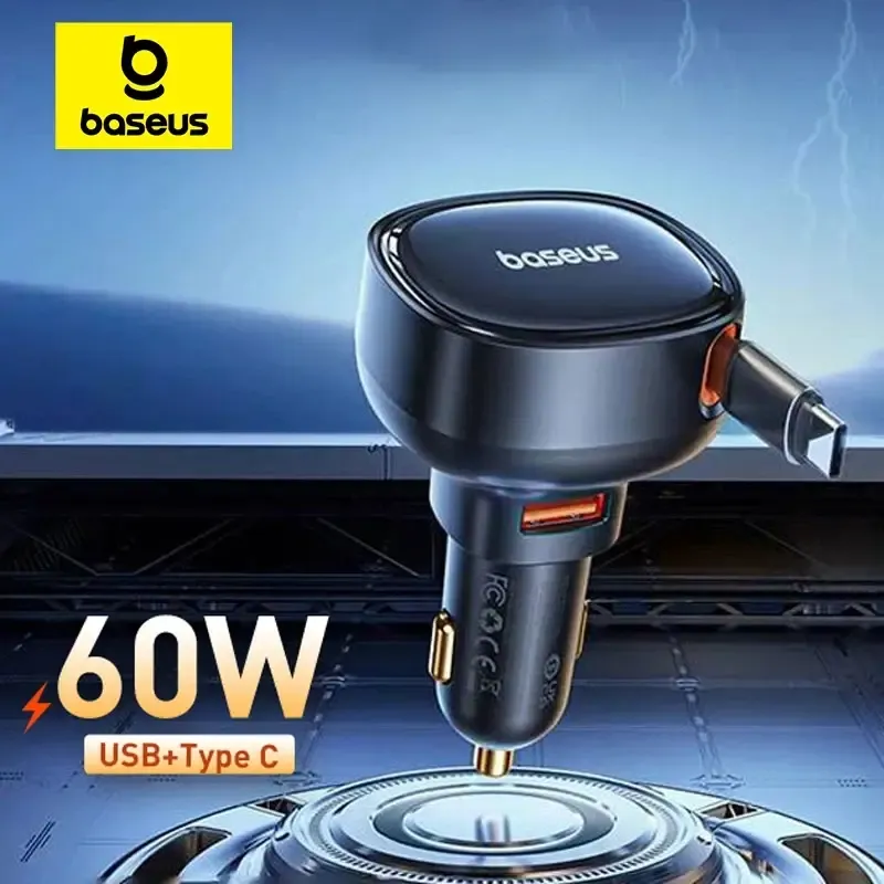 Baseus 60W cargador de coche
